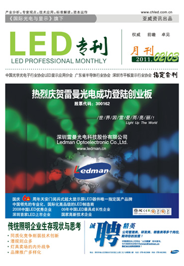 LED模塊熱管理方法研究