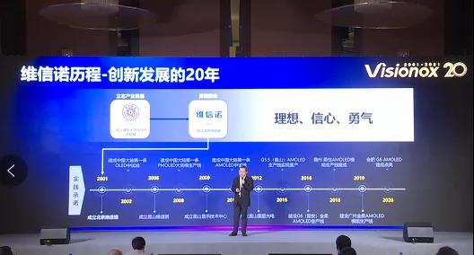 維信諾在昆山舉行2021年創(chuàng)新大會