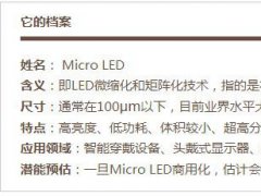 多圖秒懂Micro LED：殺手級(jí)應(yīng)用 緣何未顯殺手本色？