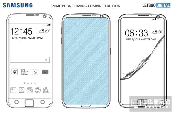 三星屏下指紋專(zhuān)利曝光：與物理按鍵的奇妙融合