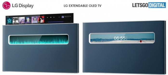 按需升降：LG可擴展OLED電視設(shè)計專利曝光